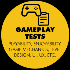 Gameplay Test, Game Tester